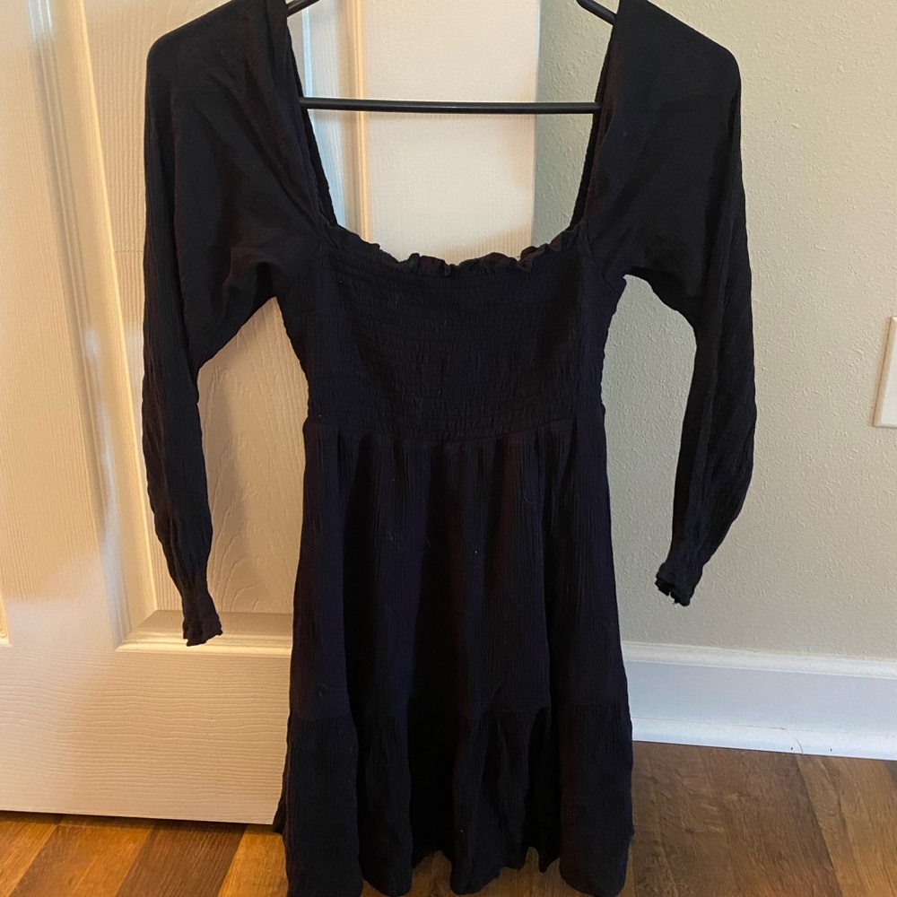 Abercrombie long sleeved mock mini dress